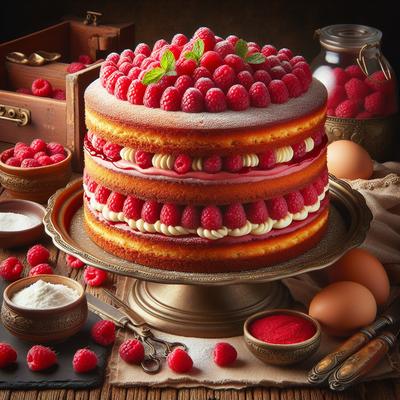 Image of Double Raspberry Cake