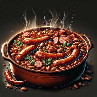 Image of Down Home Sausage and Bean Bake