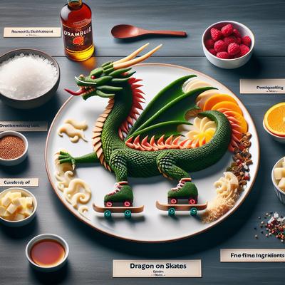 Image of Drambuie Dragon on Skates