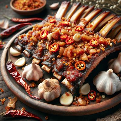 Image of Dry Garlic Ribs
