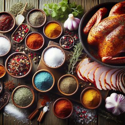 Dry Rub for Turkey Deep Frying or to Use on Other Meats Poultry