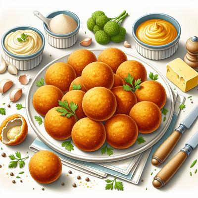 Image of Dutch Bitterballen Bite Size Veal Croquettes