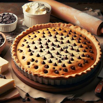 Image of Easy and Delicious Chocolate Chip Cream Cheese Pie