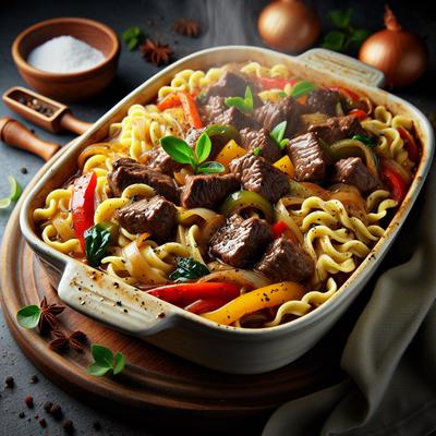 Image of Easy Beef and Noodle Casserole