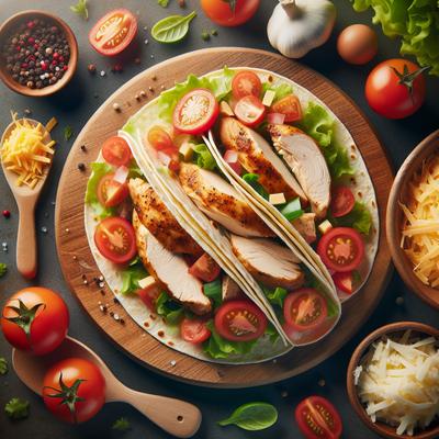 Image of Easy Chicken Soft Tacos Rotisserie Chicken