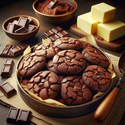 Image of Easy Chocolate Buttery Cookies
