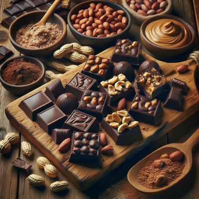 Image of Easy Chocolate Peanut Butter Cluster Candy