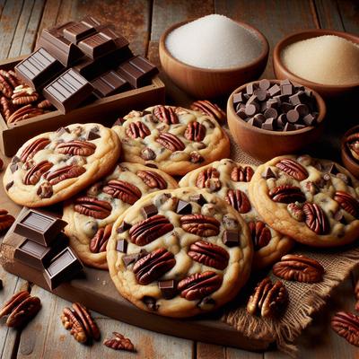 Image of Easy Pecan Chocolate Chip Cookies