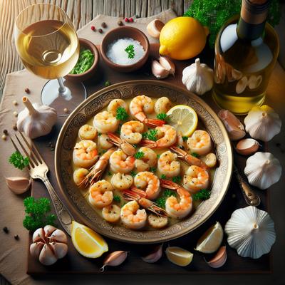 Image of Easy Shrimp and Scallop in White Wine Sauce