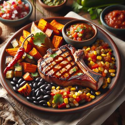 Image of Easy Southwest Pork Chop Dinner