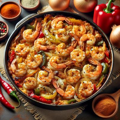 Image of Easy Spicy Shrimp Casserole