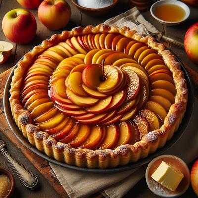 Image of Easy Upside Down Apple Tarte Tatin