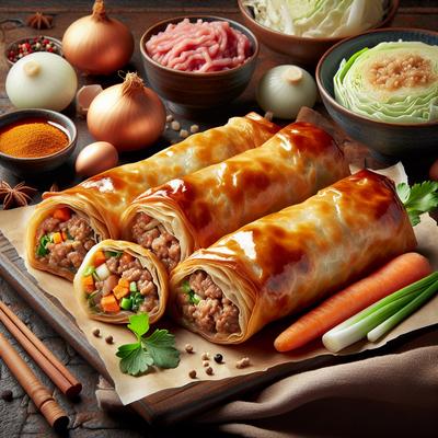 Image of Easy Valley Baked Egg Rolls Rsc