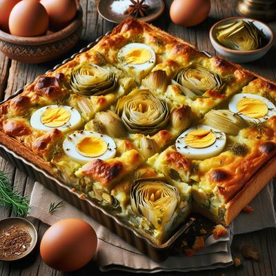 Image of Egg and Artichoke Squares Bake