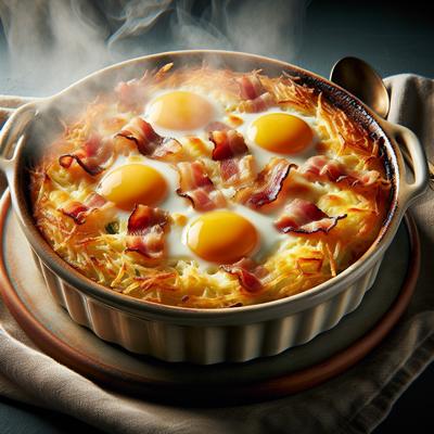Image of Egg Bacon and Hash Browns Casserole