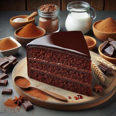 Image of Egg Free Milk Free Chocolate Cake