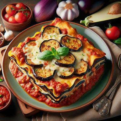 Image of Eggplant Parmesan Lasagna Lower Fat