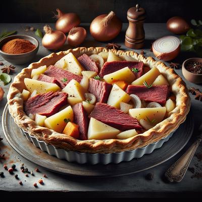 Image of Ellie's Corned Beef Pie
