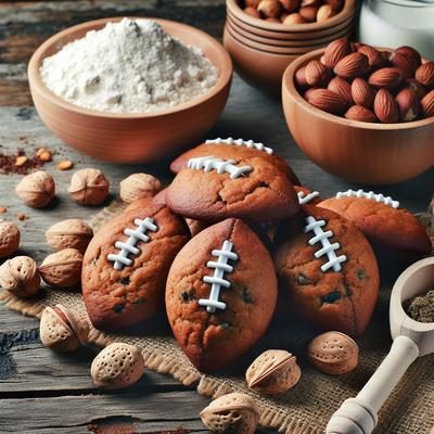 Image of Fabulous Filbert Football Cookies Aka Super Bowl Cookies