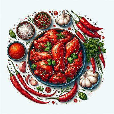 Famous Tc Meat Market Red Marinade for Chicken or Pork or Beef