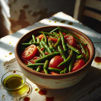 Image of Fashoulakia Greek Green Bean Side Dish