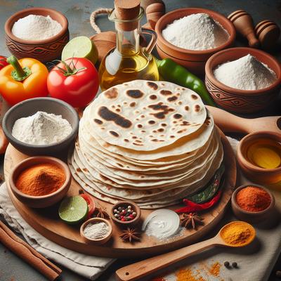 Image of Fine Cooking's Flour Tortillas