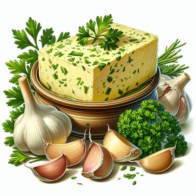 Image of Flavored Butter Garlic and Parsley Butter