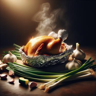 Image of Foil Wrapped Ginger Chicken