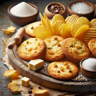Image of Forevermama's Shortbread Potato Chip Cookies