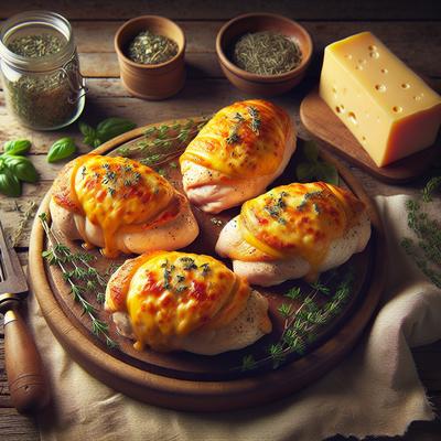 Image of Four Cheese Stuffed Chicken Breasts
