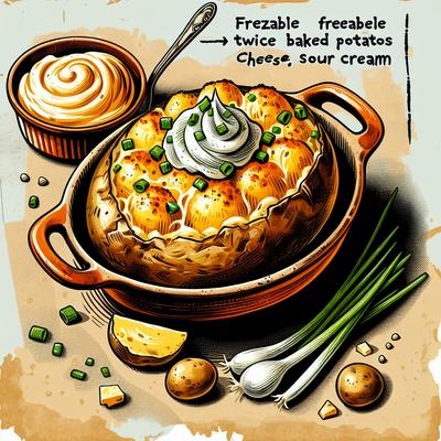 Image of Freezable Twice Baked Potatoes Oamc