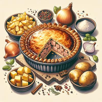 Image of French Canadian Shepherds Pork Pie with Variations