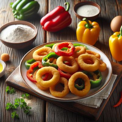 Image of French Fried Bell Pepper Rings