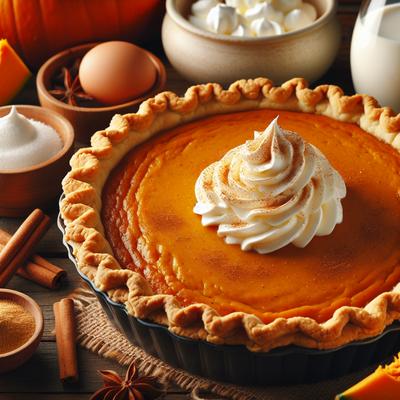 Image of Fresh Pumpkin Pie