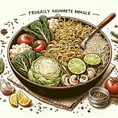 Image of Frugal Gourmet's Polish Noodles and Cabbage