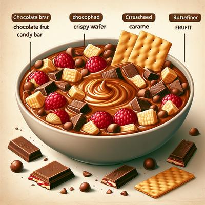 Image of Fruit Dip Candy Bar Dip Heath Bar or Butterfinger