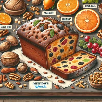 Image of Fruit Nut Bread Sugar Free Splenda
