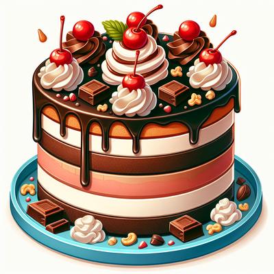 Image of Fudge Sundae Ice Cream Cake