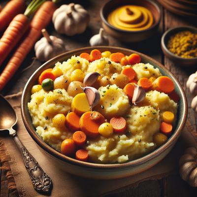 Image of Garlic Mashed Winter Vegetables Ww Core