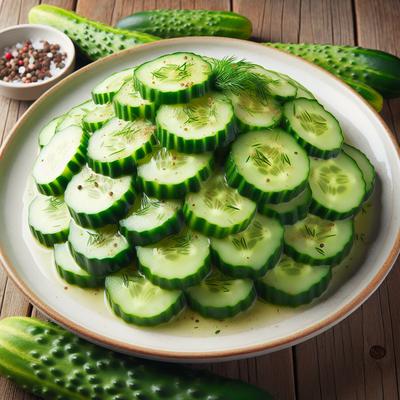 Image of German Deli Cucumber Salad Gurkensalat