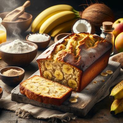 Image of Gluten Free Tropical Banana Bread