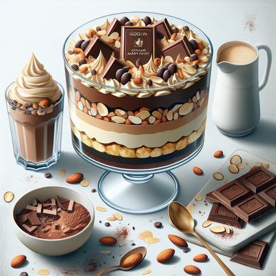 Image of Godiva Chocolate Coffee Almond Mousse Trifle