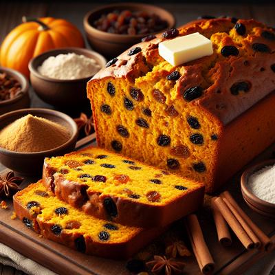 Image of Golden Raisin Pumpkin Bread