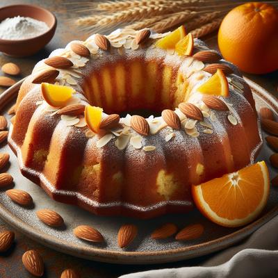 Image of Graham's Low Sugar Orange Almond Bundt Cake