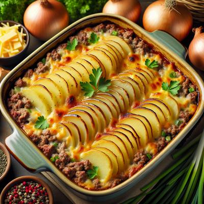 Image of Granny's Hamburger Casserole