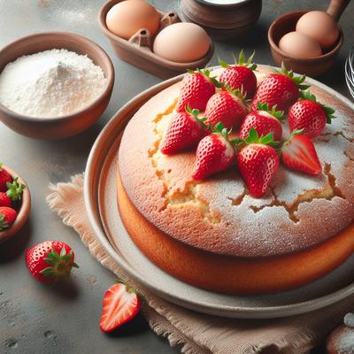 Image of Granny's Strawberry Cake