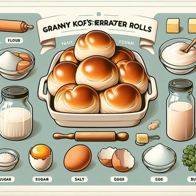 Image of Granny Knox's Refrigerator Rolls
