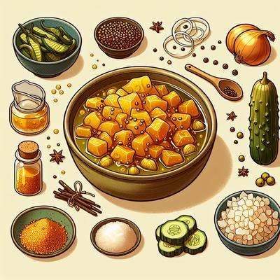 Image of Great Aunt Vera's Sweet Mustard Pickle