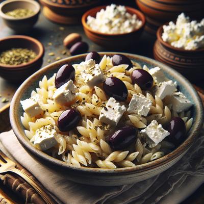 Image of Greek Orzo Salad W Kalamata and Feta