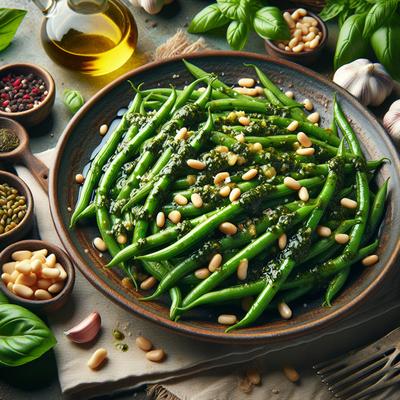 Image of Green Beans with Balsamic Pesto